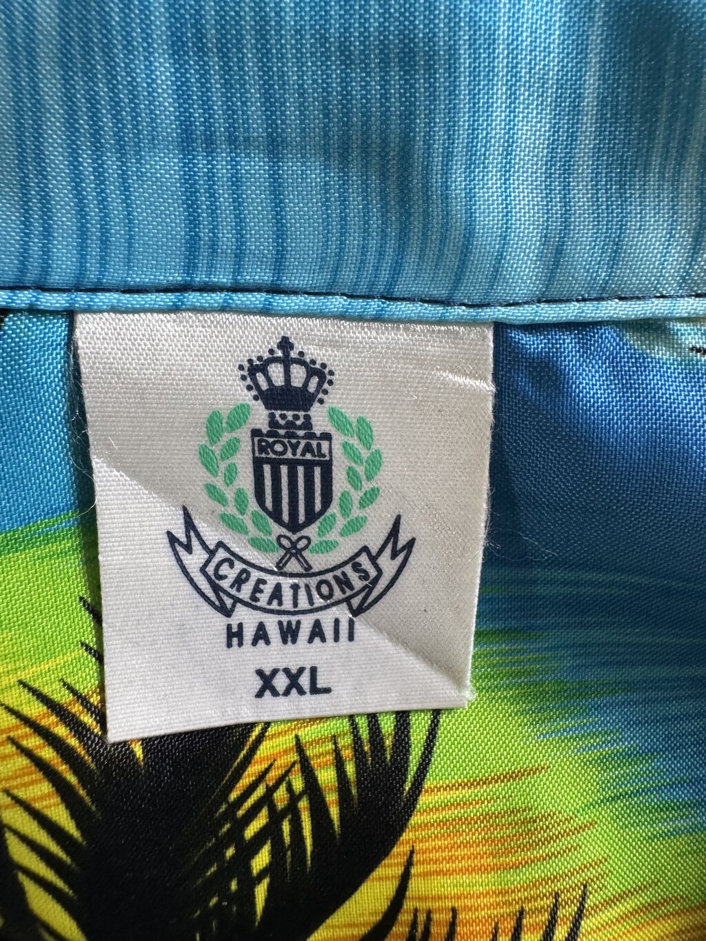 Sunset Over Waikiki – Royal Creations XXL Vintage Hawaiian Shirt