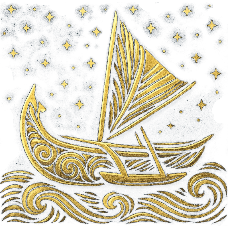 Vintage boat illustration