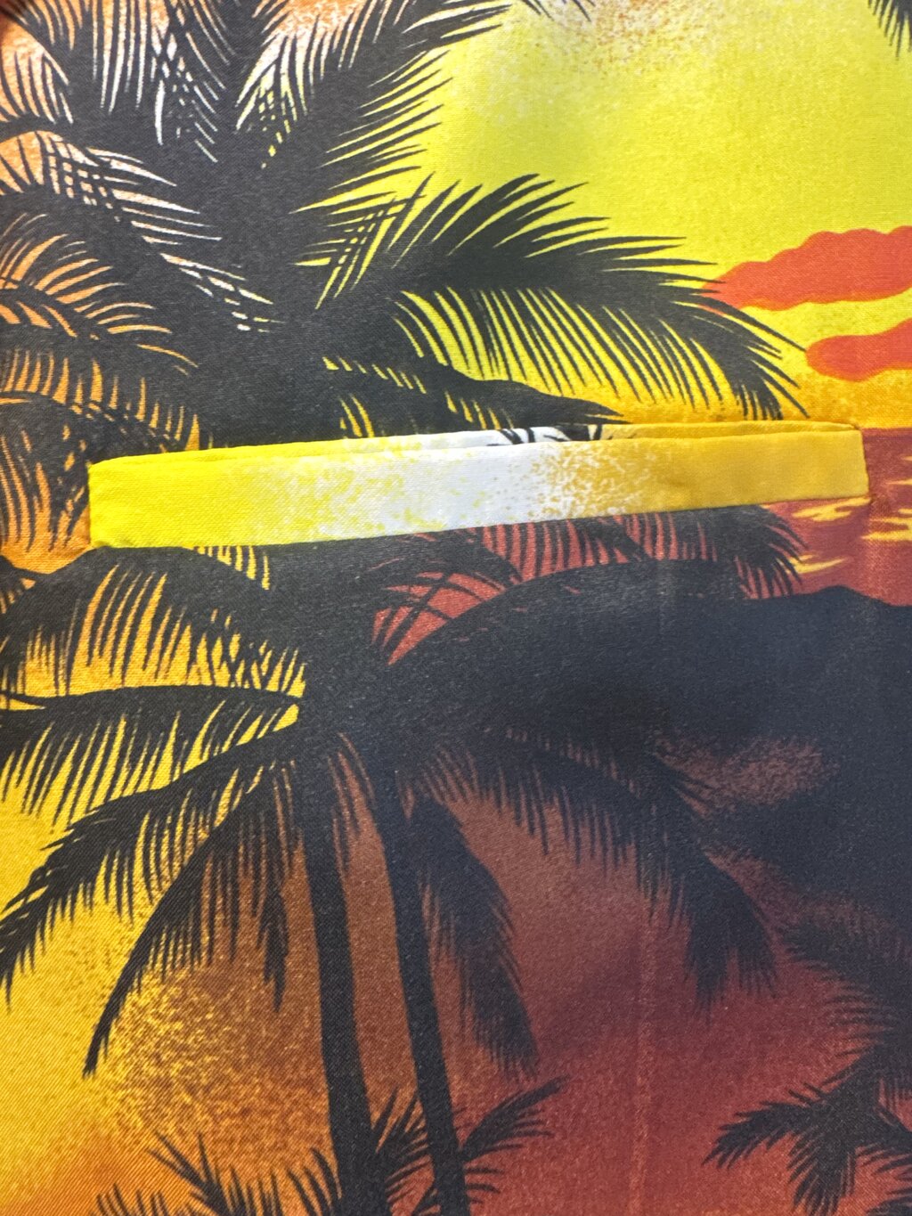 1990s Royal Creations Bamboo & Ginger Shirt – Deep Teal Rayon (L)