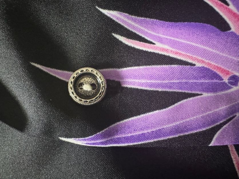 1960s Paradise Hawaii 4XL Shirt – Midnight Botanical with Jewel-Tone Florals