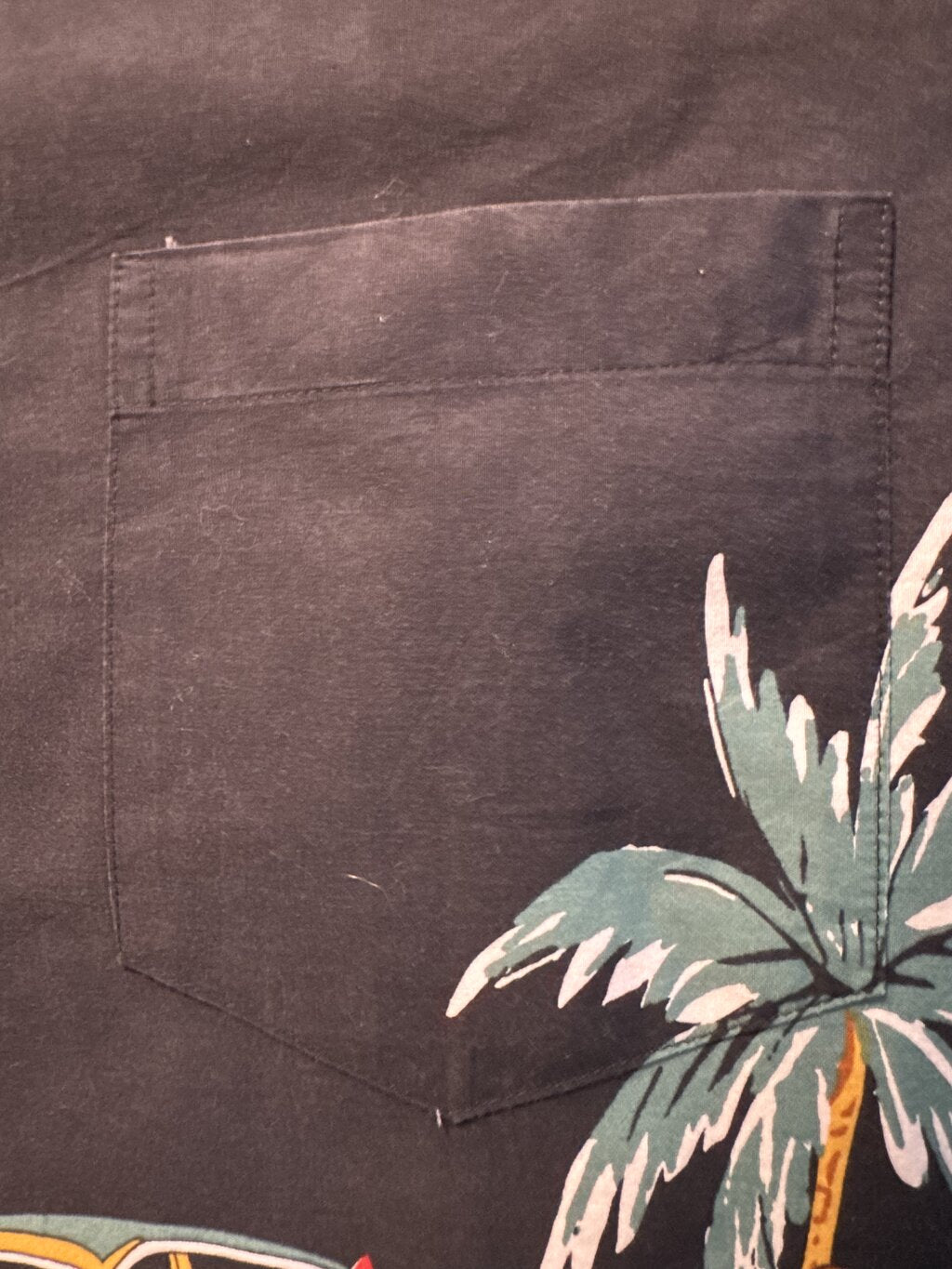 1990s Hard Rock Café Beach Cruiser Shirt – Black Cotton with Woody Wagon & Surfboards (XXL)