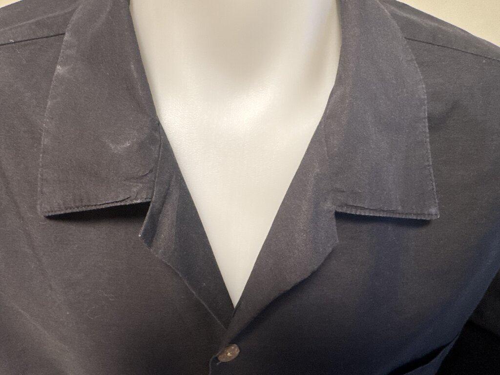 1990s Hard Rock Café Beach Cruiser Shirt – Black Cotton with Woody Wagon & Surfboards (XXL)