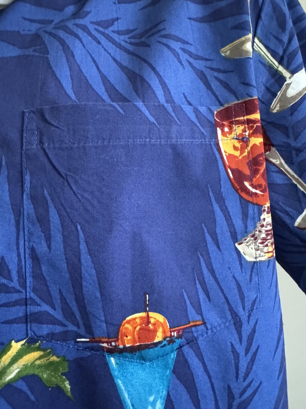 1990s Vintage RJC “Island Happy Hour” Cotton Shirt – Made in Hawaii, L