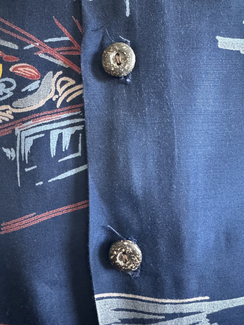 1990s Kennington People/Pinball Scene Shirt – Navy Multi (M)