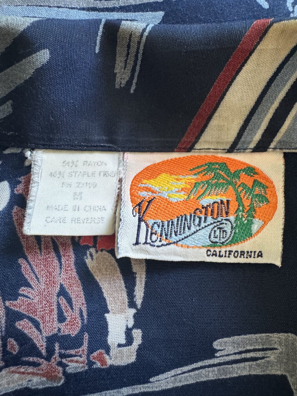 1990s Kennington People/Pinball Scene Shirt – Navy Multi (M)