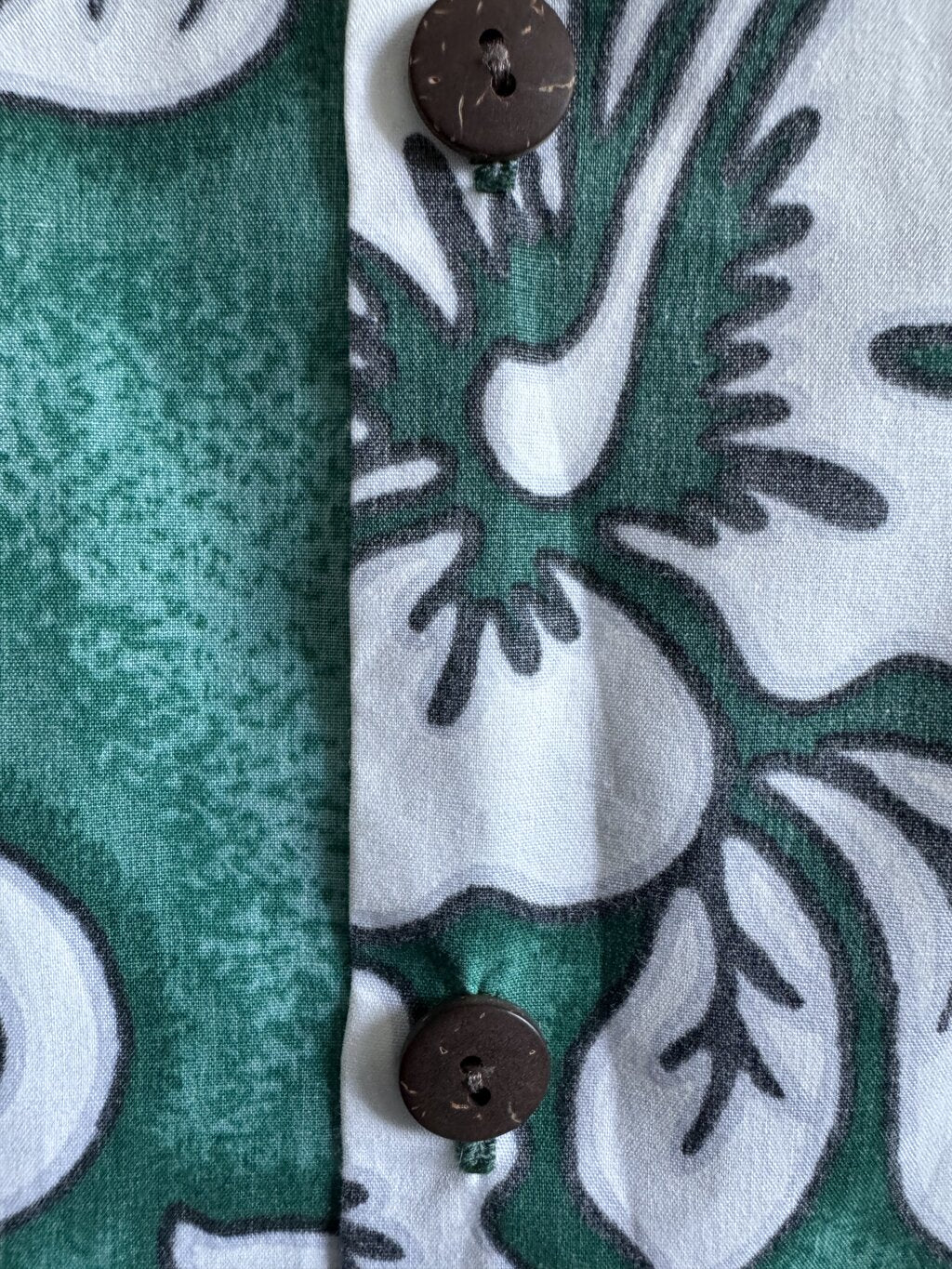 Late 1970s to Early 1980s - Vintage Black Point “Surf & Hibiscus” Hawaiian Shirt – Made in Hawaii