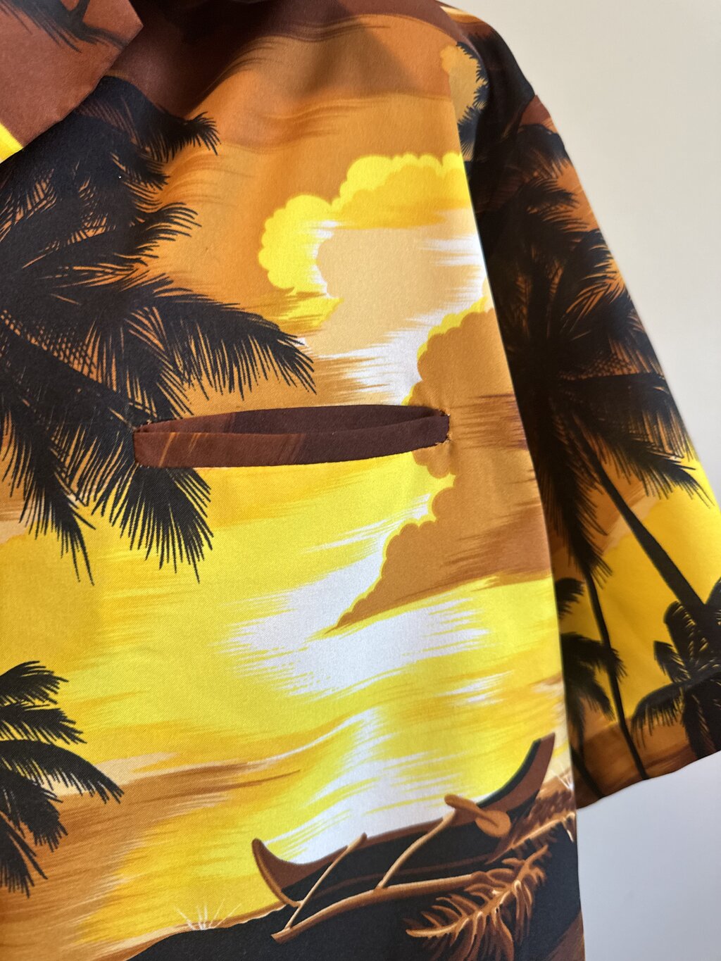 1980s–1990s - Kai Nani Sunset Canoe Shirt – XL