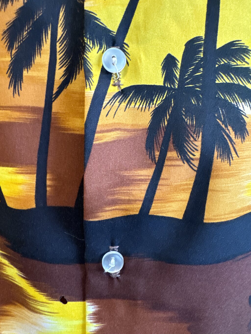 1980s–1990s - Kai Nani Sunset Canoe Shirt – XL