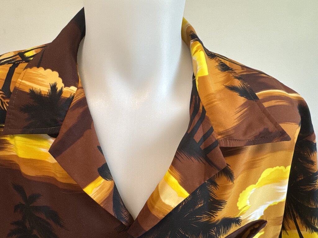 1980s–1990s - Kai Nani Sunset Canoe Shirt – XL