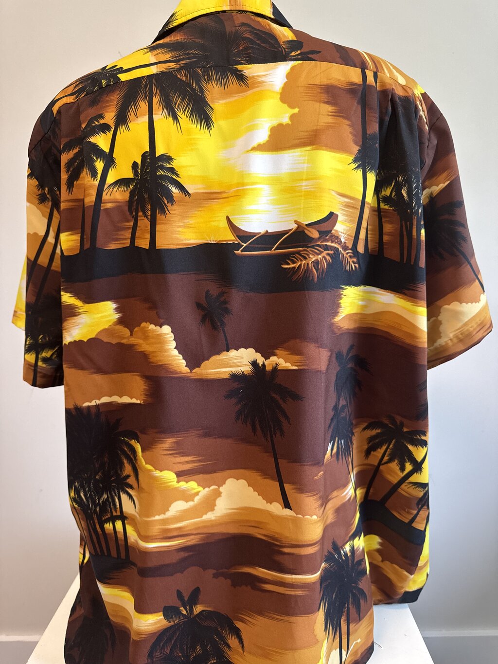 1980s–1990s - Kai Nani Sunset Canoe Shirt – XL